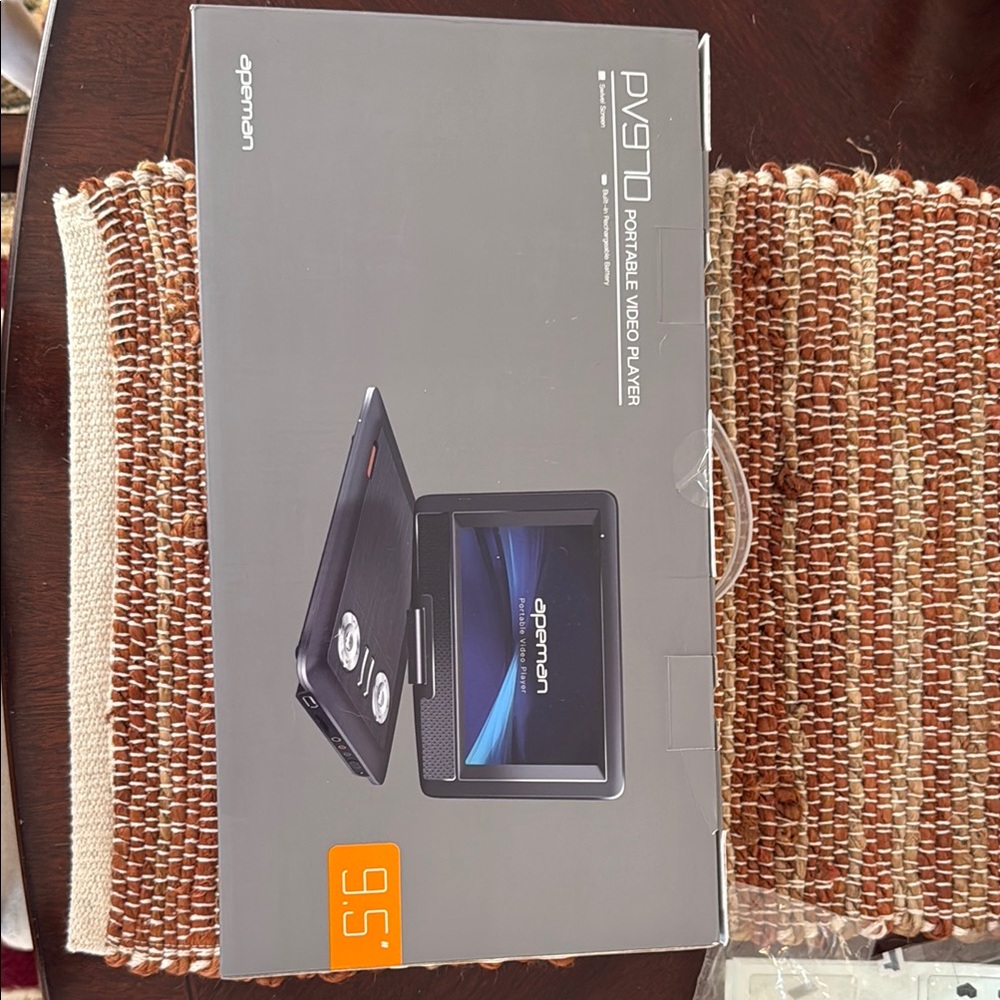 Black Portable Media Player NIB